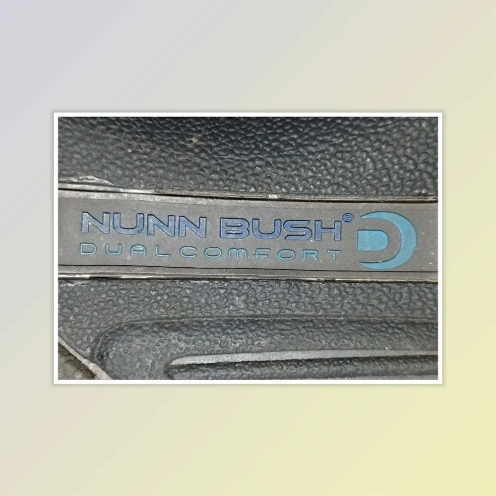 Nunn Bush Sandals Dual Comfort Brown Adjustable Upper Straps Size 10M